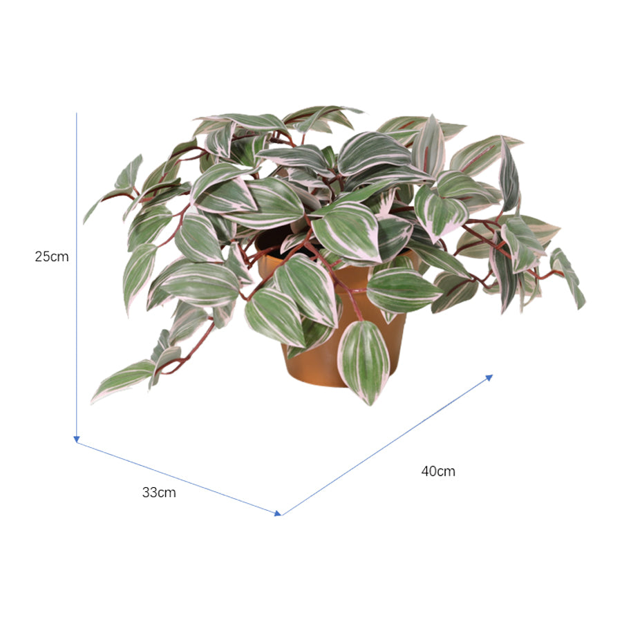 Potted Artificial Wandering Dude Plant 40cm