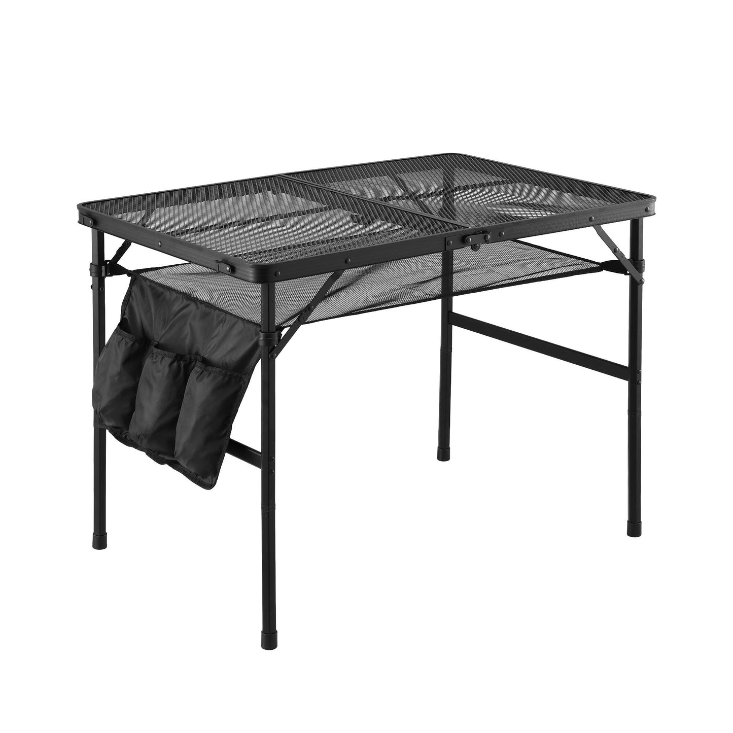 Gardeon BBQ Camp Table, 90*60*66 Portable Foldable Lightweight Grill Outdoor Metal Table 3.9kg