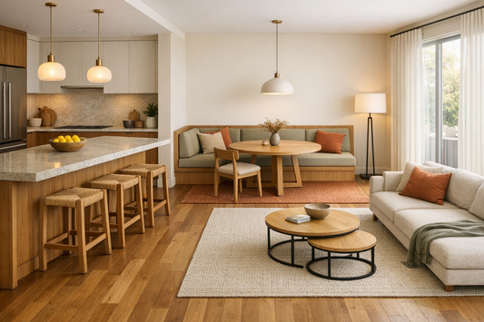 7 Ways To Zone Open-Plan Living Areas