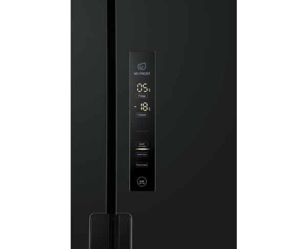 Haier 466L Quad Door Frost Free Fridge with Water Dispenser Black