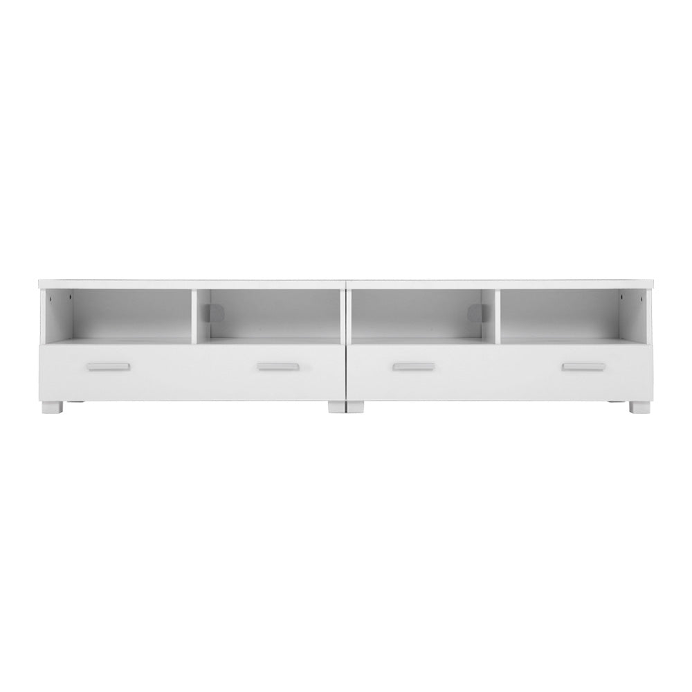 Artiss TV Cabinet Entertainment Unit 180cm White Eddie