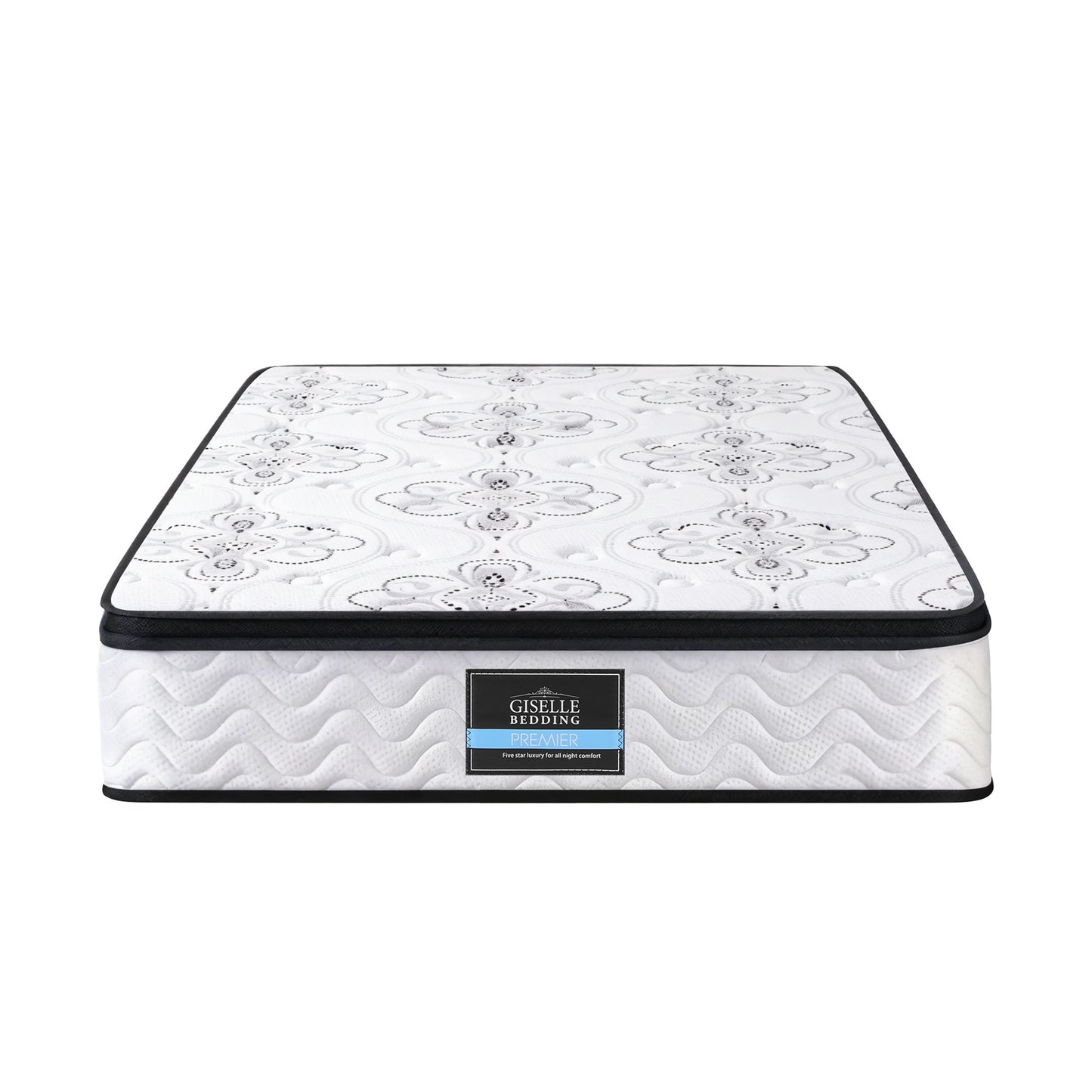 Giselle Bedding 30cm Mattress Pocket Spring Medium Firm Foam Euro Top King Single