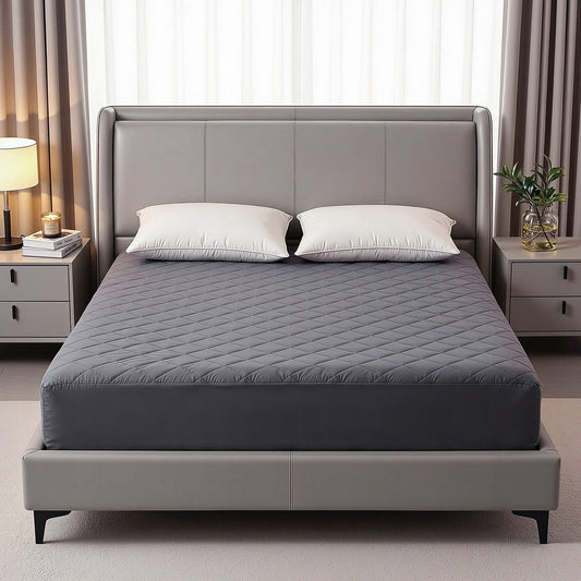 Giselle Water-Resistant Mattress Protector Microfiber 360° Fit Double