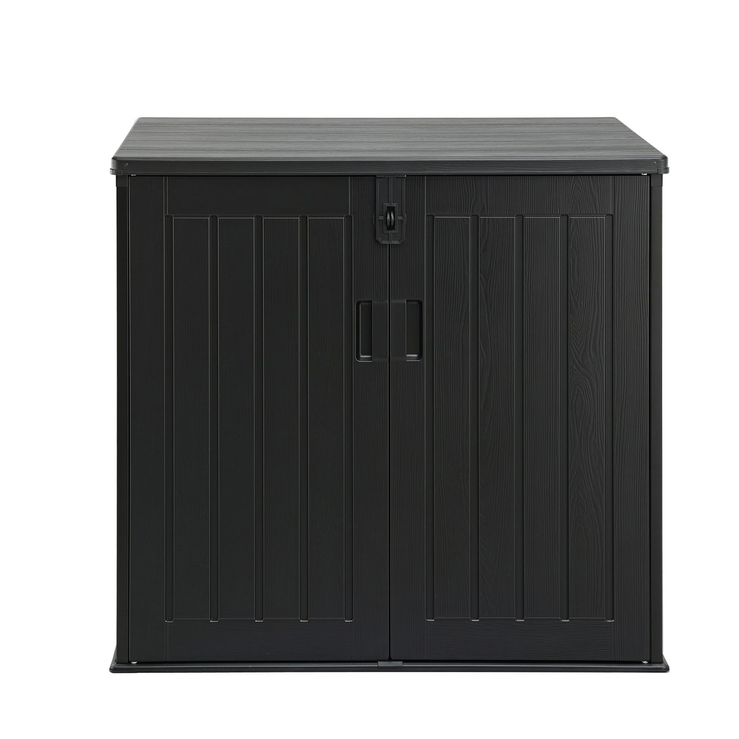 Gardeon Outdoor Storage Box 775L Container Lockable Cabinet Tool Organizer Shed Black