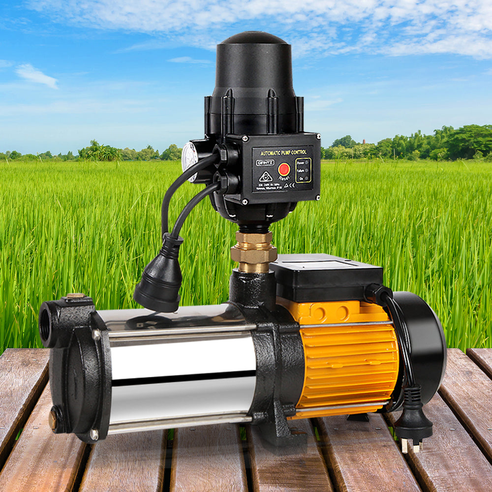 Giantz Garden Water Pump High Pressure 2500W 5-Stage Tank Irrigation Black