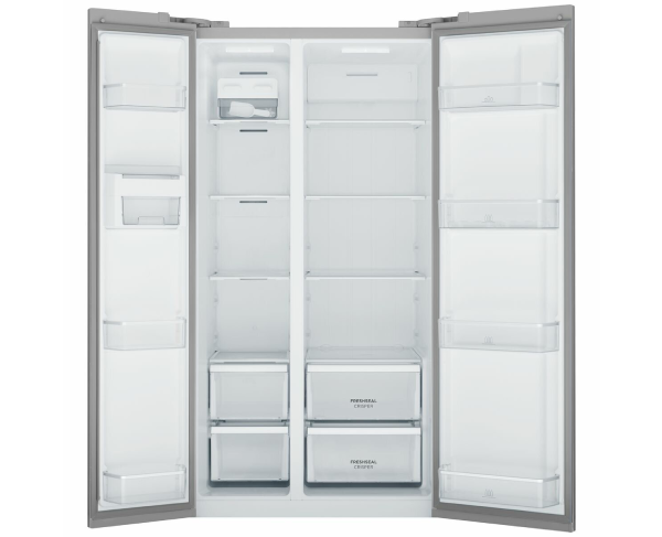 Westinghouse 624L Side by Side Fridge Silver