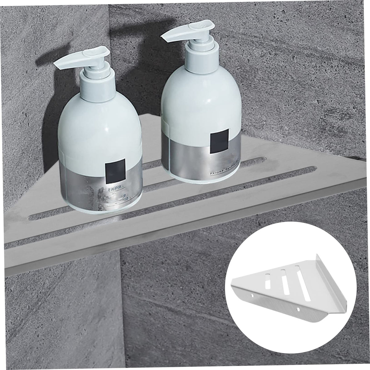 Corner Shelf Floating Corner Mounting Shelf Corner Shower Toilet Wall Shelf Metal Shelving Shower Shelves Wall Corner Shelf Shower