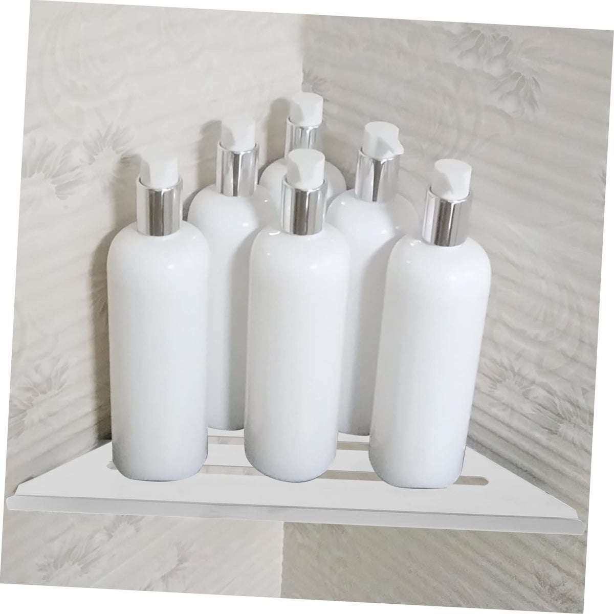 Corner Shelf Floating Corner Mounting Shelf Corner Shower Toilet Wall Shelf Metal Shelving Shower Shelves Wall Corner Shelf Shower