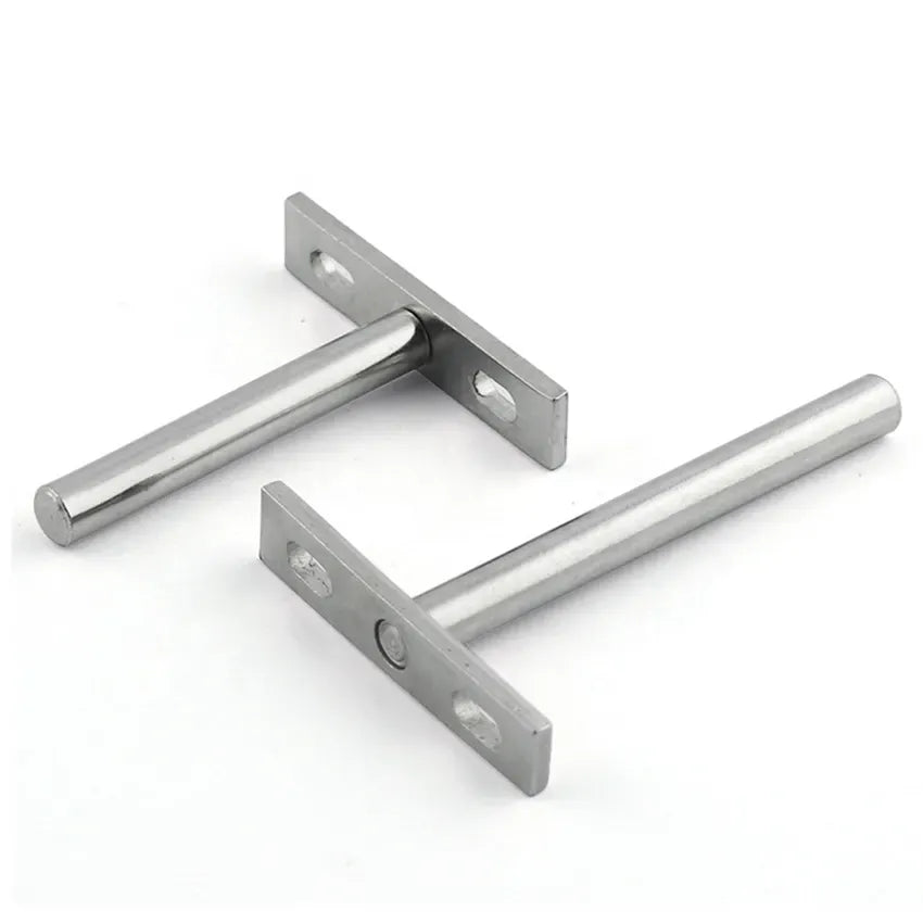 2PCS 4-inch 100mm heavy-duty concealed shelving bracket for wall mounted decorative cabinet furniture shelves