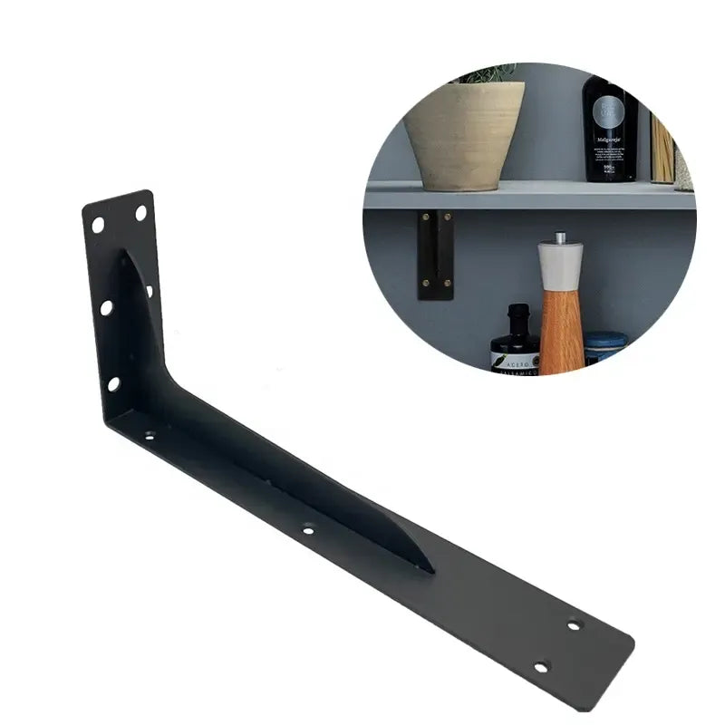 Heavy Duty Hidden Shelf Brackets,Wall Brackets for Shelves, Ideal Shelving Accessory for Living Rooms, Bathrooms and Kitchen