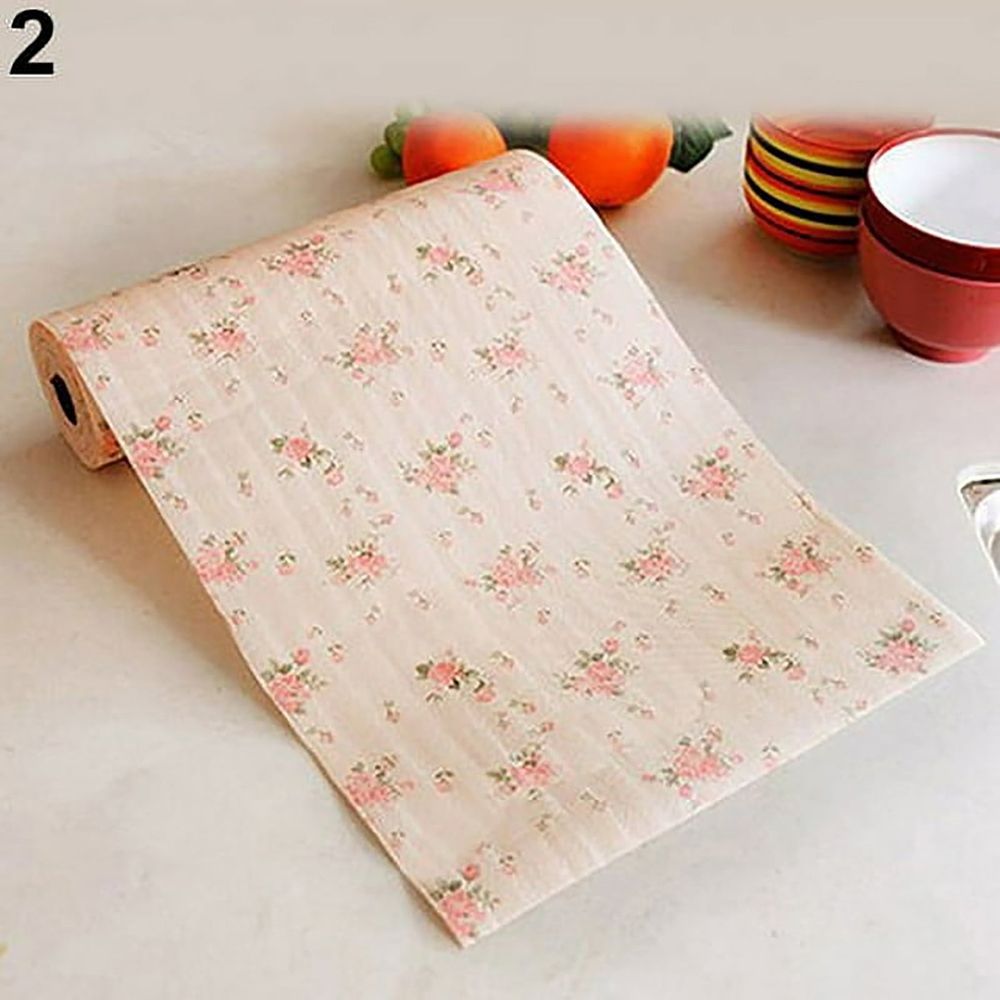 Shelf Drawer Liner for Kitchen Cabinets Non Adhesive, Slip Resistant Strong Grip Thickened Cabinet Liners for Shelves, Non Slip Plastic Shelving Paper for Cupboard, Dresser (30*300cm)