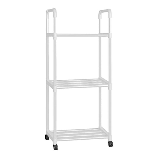 3-Tier Kitchen Storage Shelves, Bakers Rack For Kitchen With Storage, Kitchen Storage Shelf Rack, Storage Rack Shelving Unit Organizer For Bedroom Laundry Closet