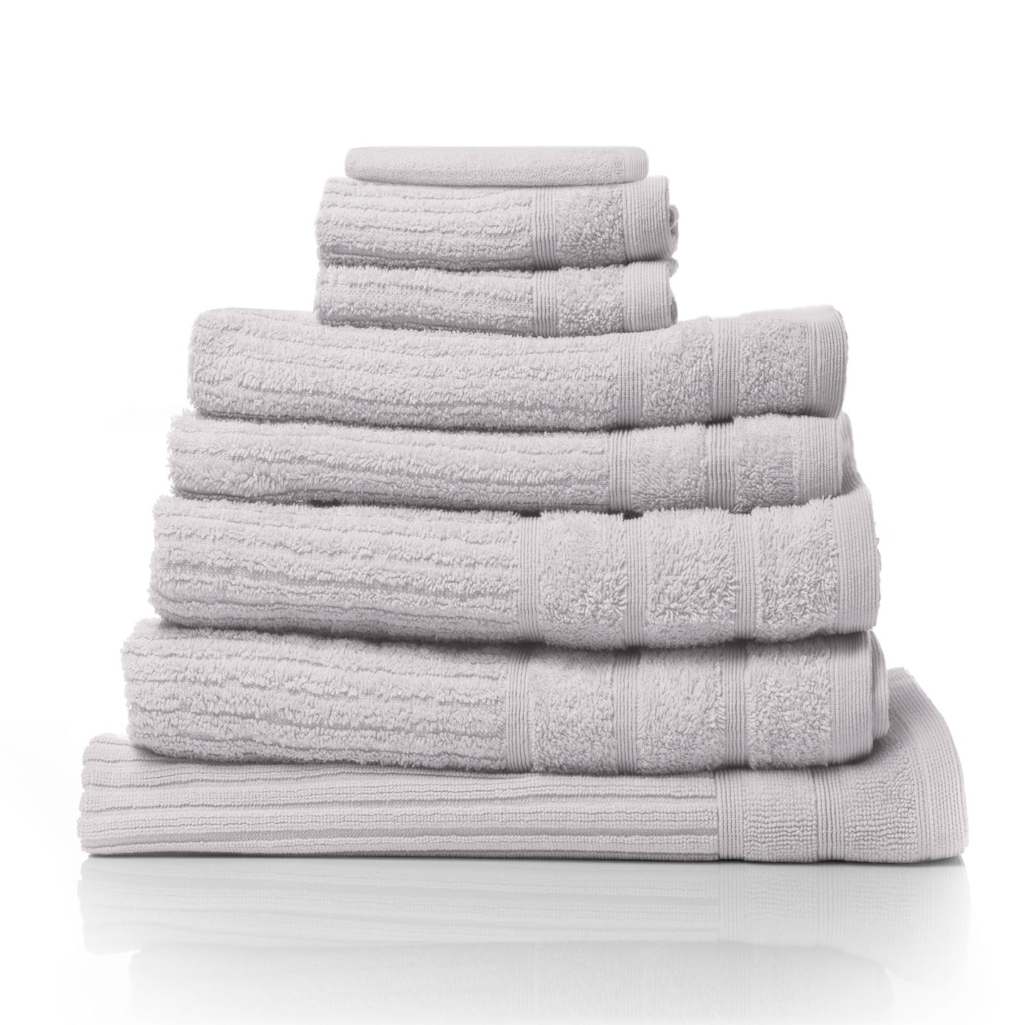 Royal Comfort Eden Egyptian Cotton 600GSM 8 Piece Luxury Bath Towels Set - Holly