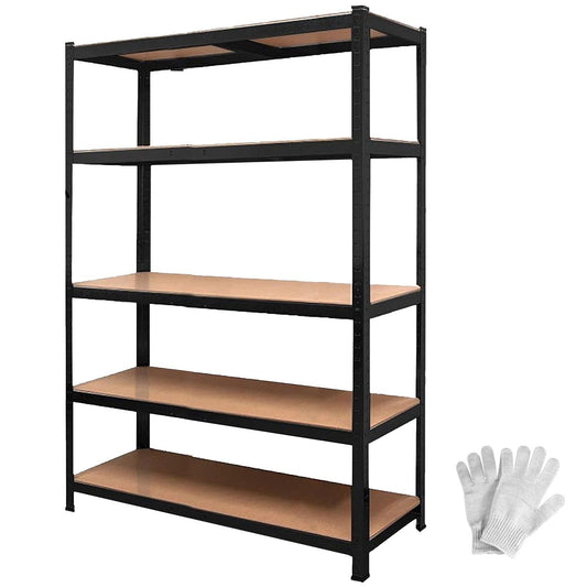 Heavy Duty Warehouse Shelving Rack Steel Garage Storage 180cm