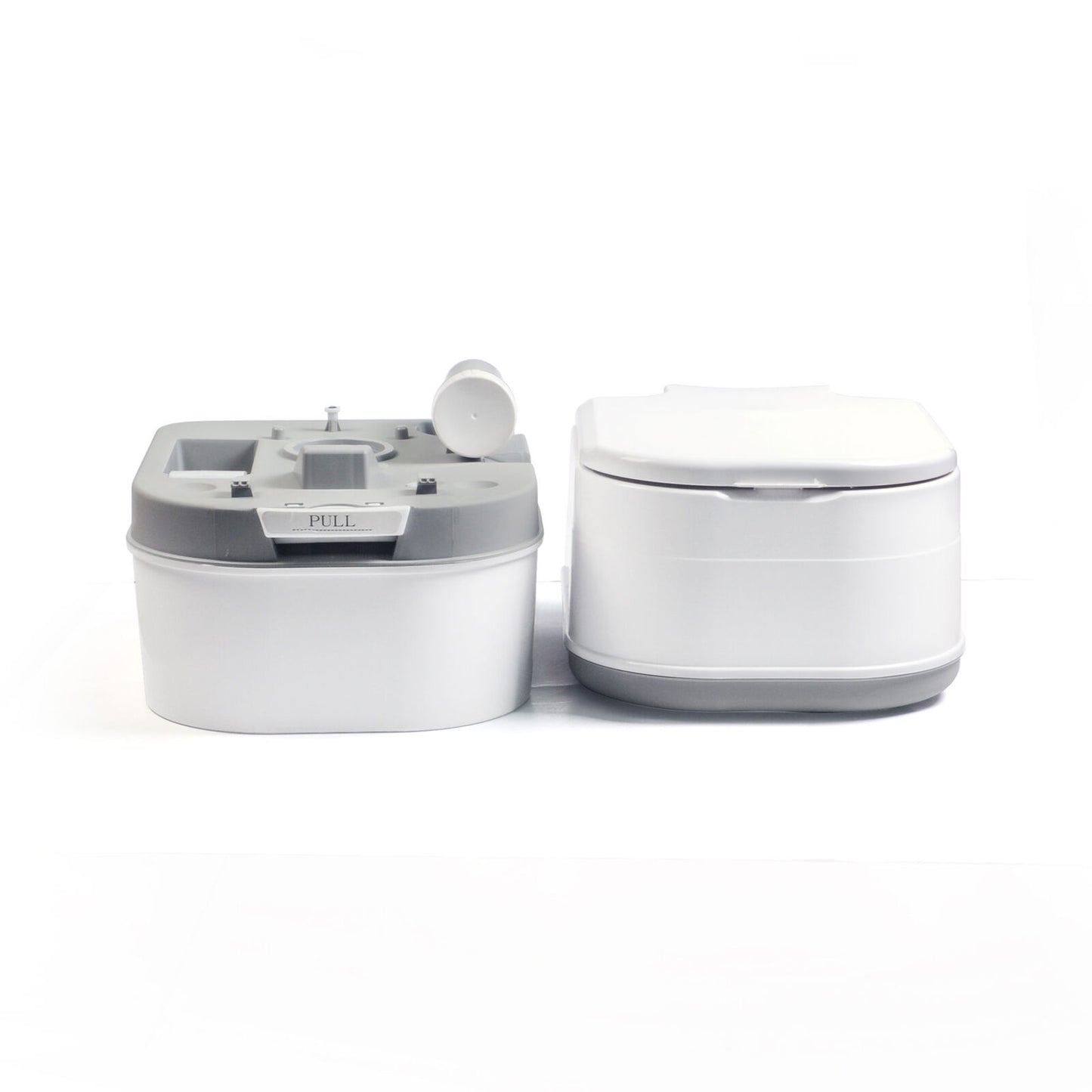 24L Portable Camping, Caravanning Toilet with Odour-Resistant Seal