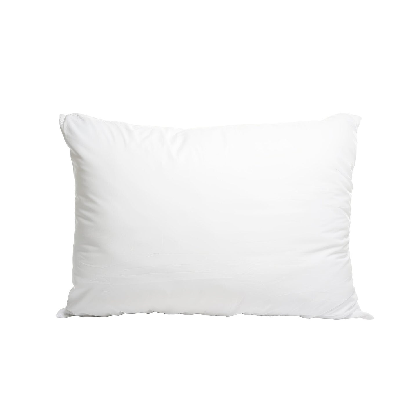 100 Percent Cotton Pillow Cover with 800g Poly Fill,  Hypoallergenic, Antibacterial, and Cooling Technology  2 PK