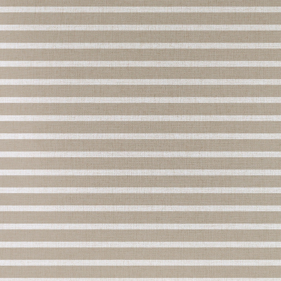 Cushion Cover-Coastal Fringe-Hampton Stripe Beige-45cm x 45cm