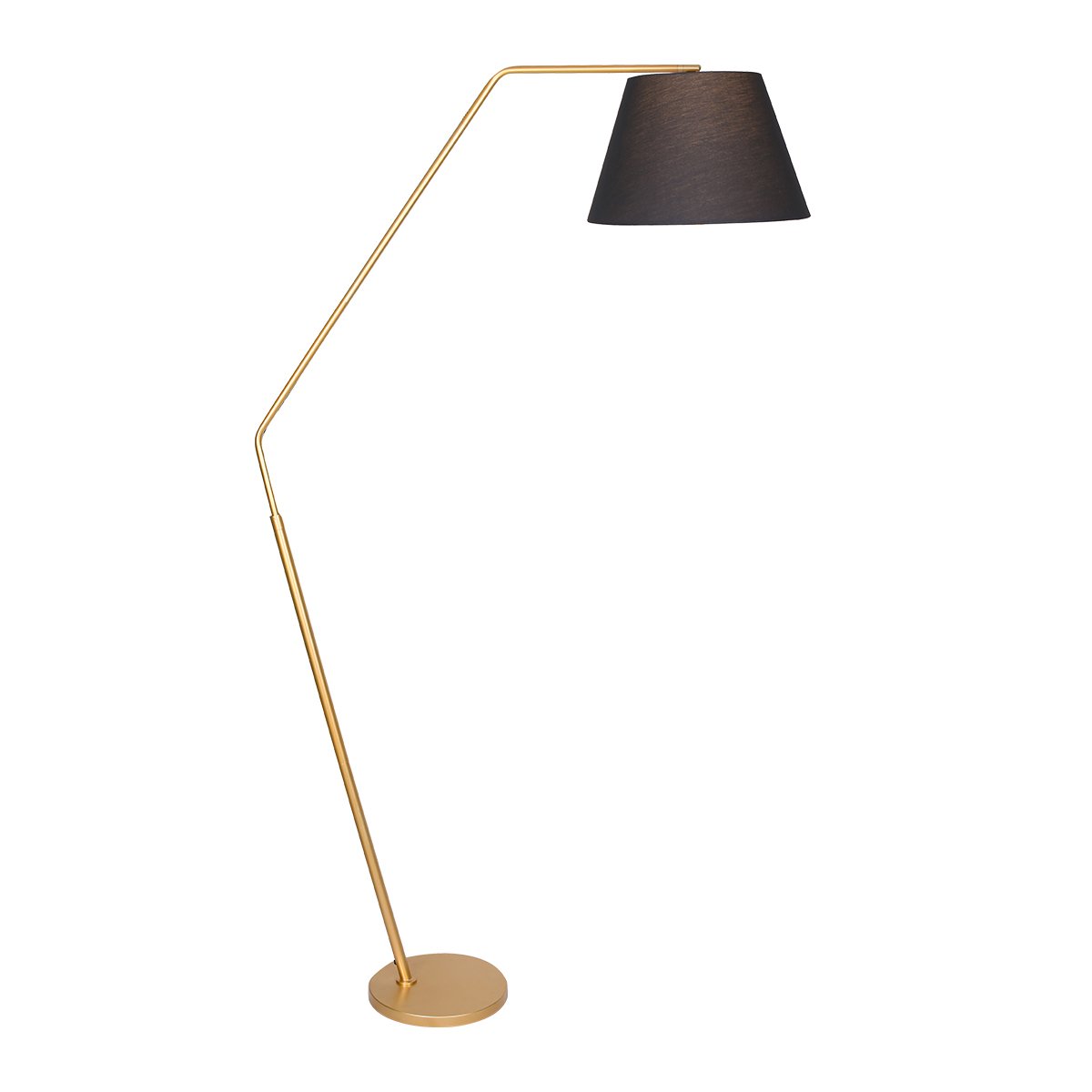 Sarantino Arc Floor Lamp with Empire Shade