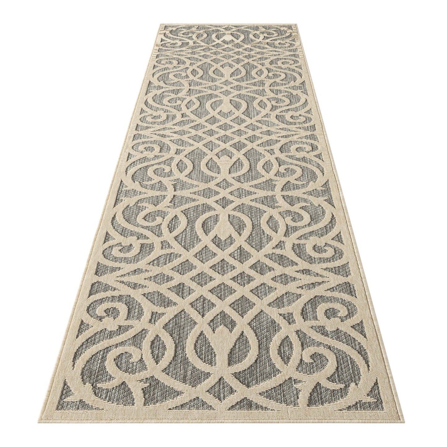 Alpha Outdoor Rug - Grey - 120x170