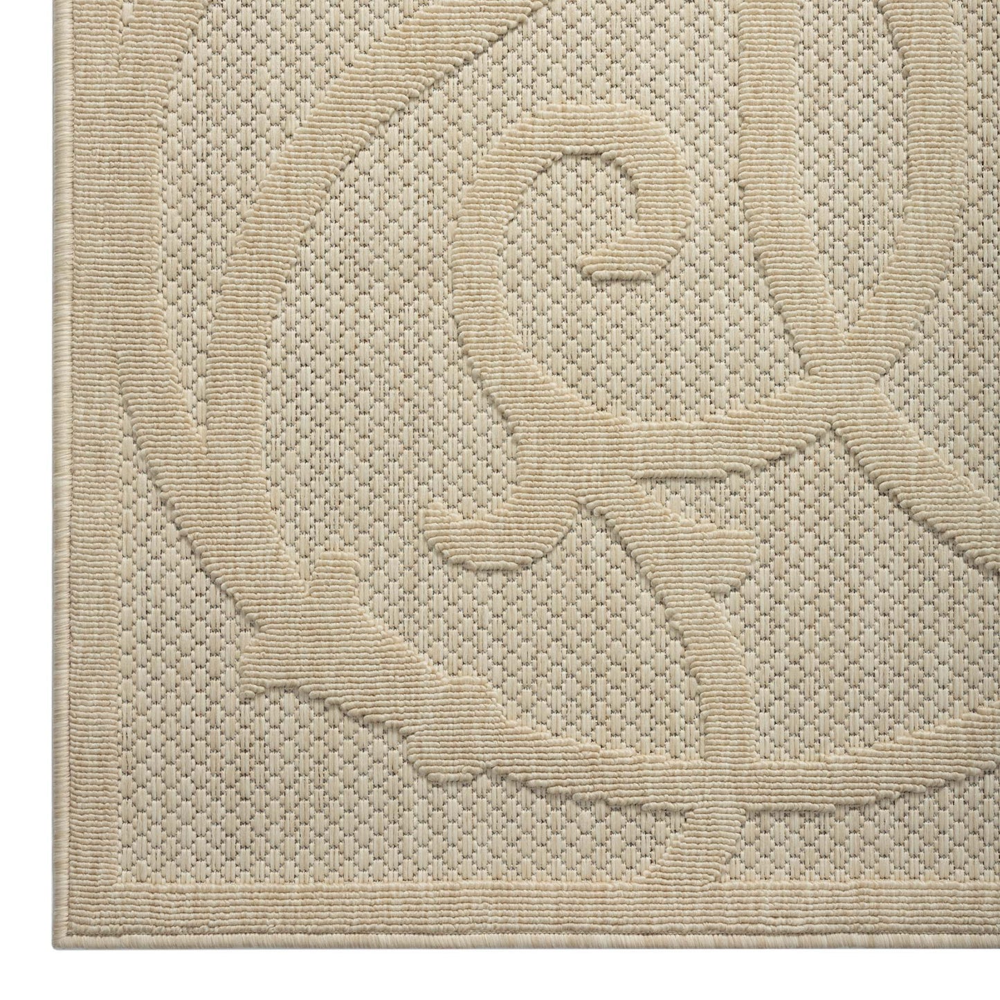 Alpha Outdoor Rug - Cream - 120x170