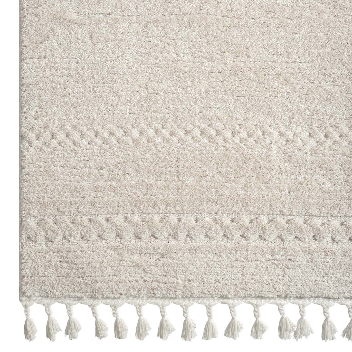 Addie Soft Pile Rug - Ivory - 120x180