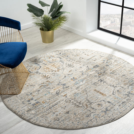 Aubre Contemporary Area Rug - Taupe - 120x180