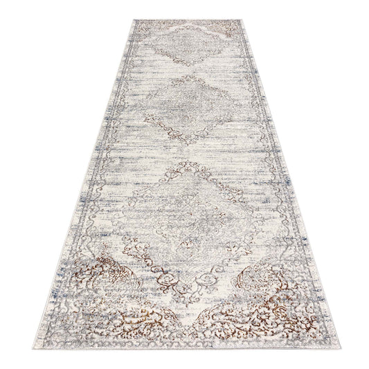 Luxe Vintage Textured Rug - Cream - 200x290