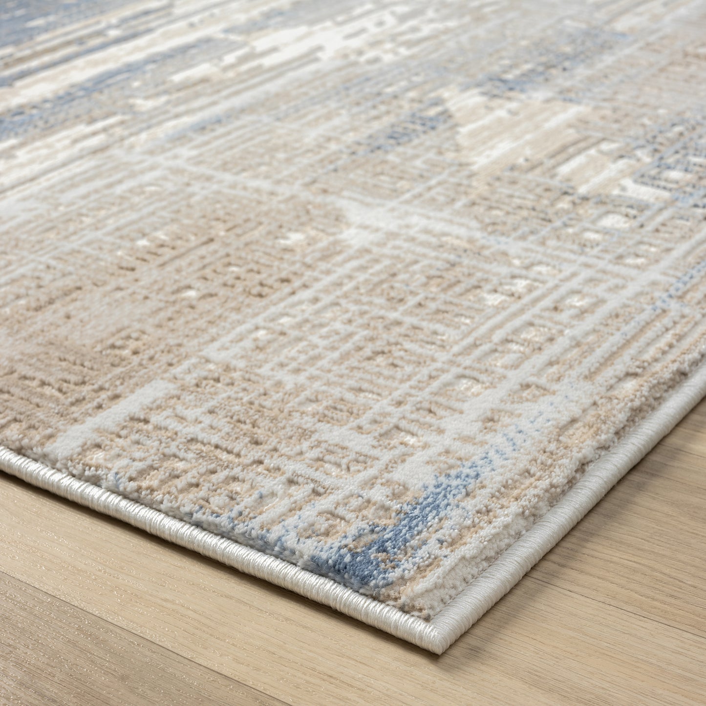 Grande Jacquard Rug - Stone - 300x400