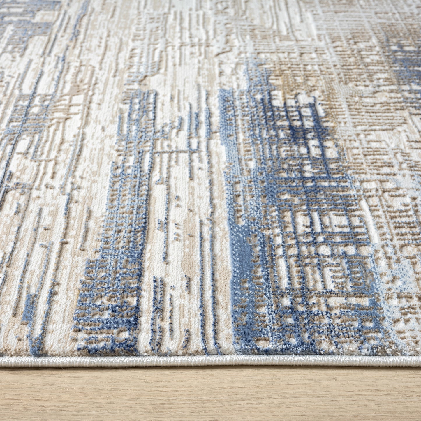 Grande Jacquard Rug - Stone - 300x400