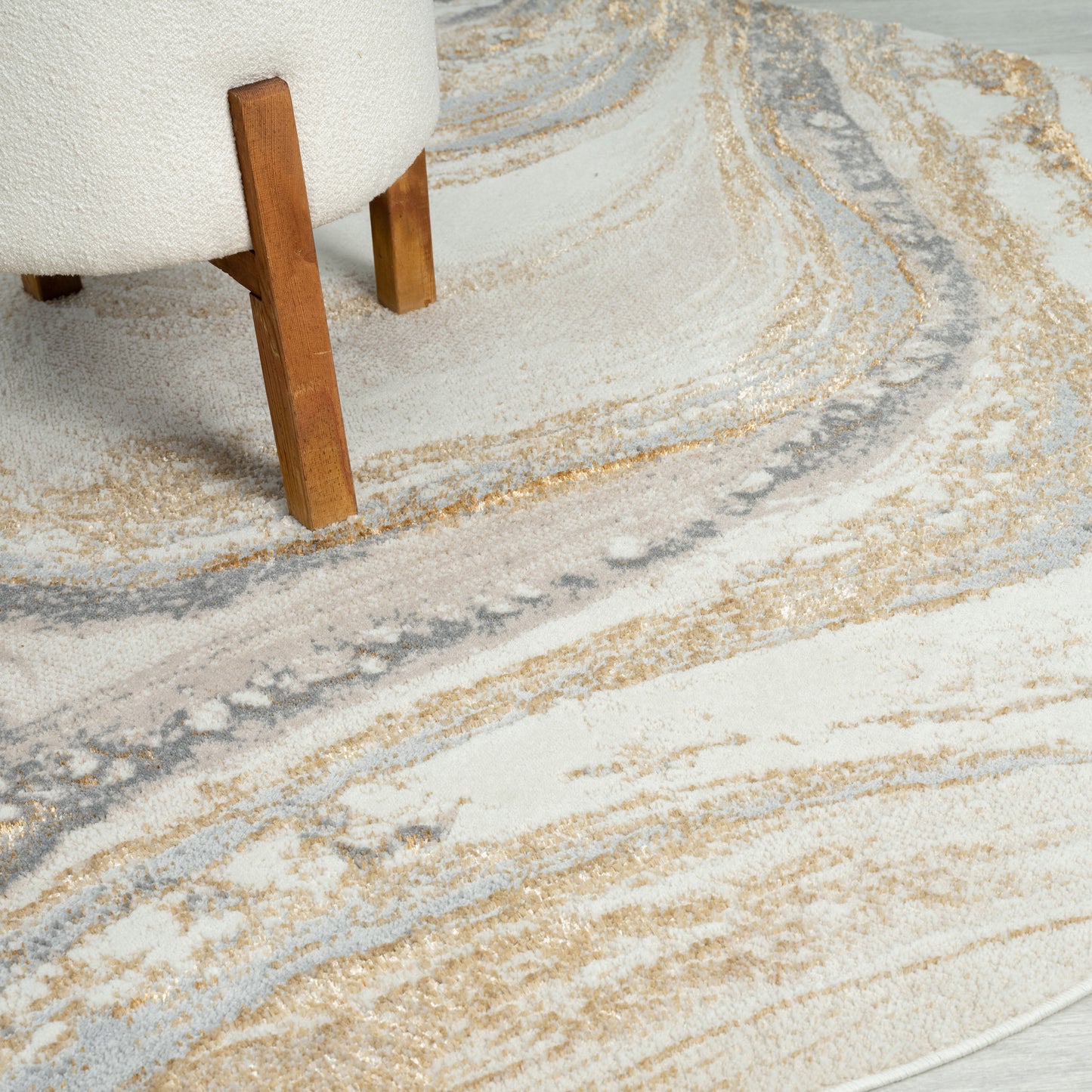 Avani Marble Rug - Sand - 80x150