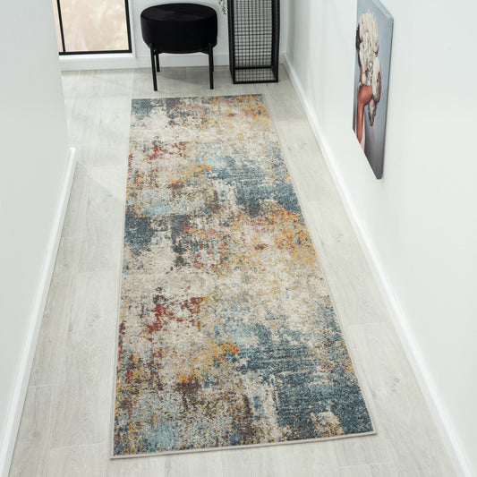 Oriental Multi Hues Rug - Multi - 80x150