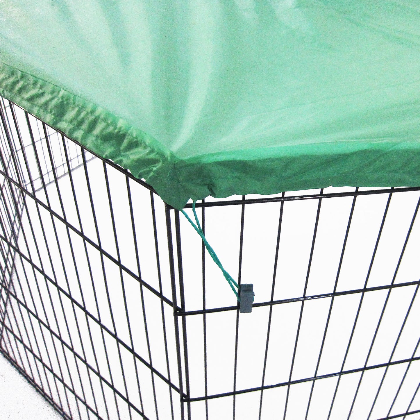 Net Cover Green for Pet Playpen Dog Cage 36in