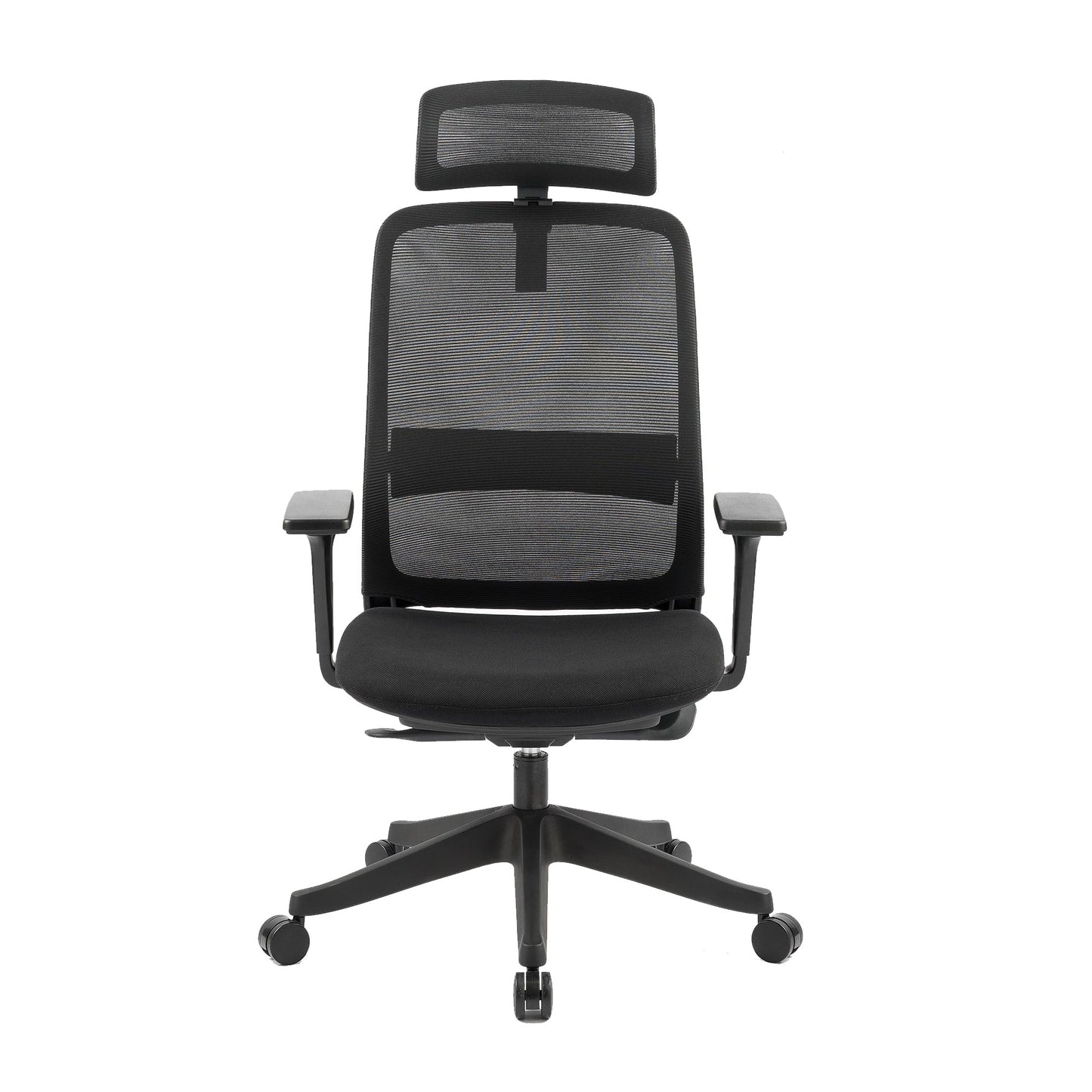 Carlie High Back Molded Foam Seat Ergonomic Office Chair In Black