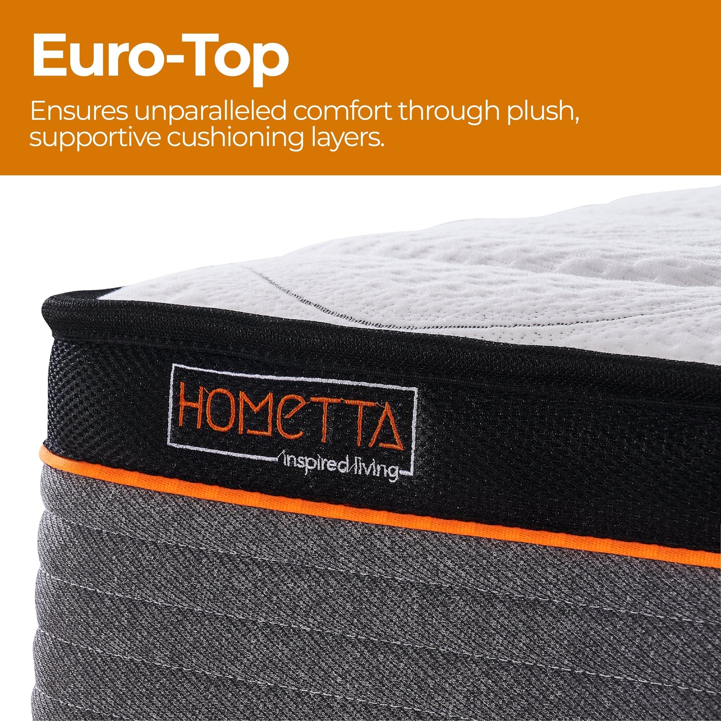 EasyDreamer Orthopaedic Euro Top Pocket Spring King Single Mattress