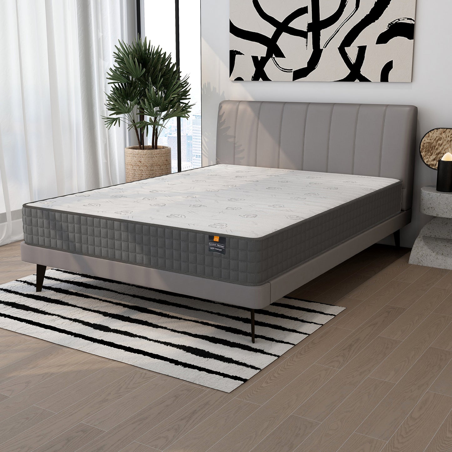 Boxed Comfort Pocket Spring Mattress Queen