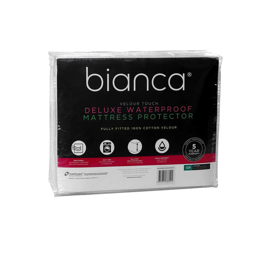 Bianca Deluxe Waterproof Mattress Protector Long Single