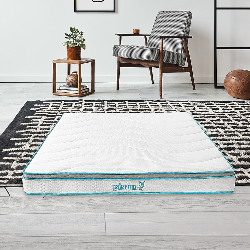 Palermo King 20cm Memory Foam and Innerspring Hybrid Mattress