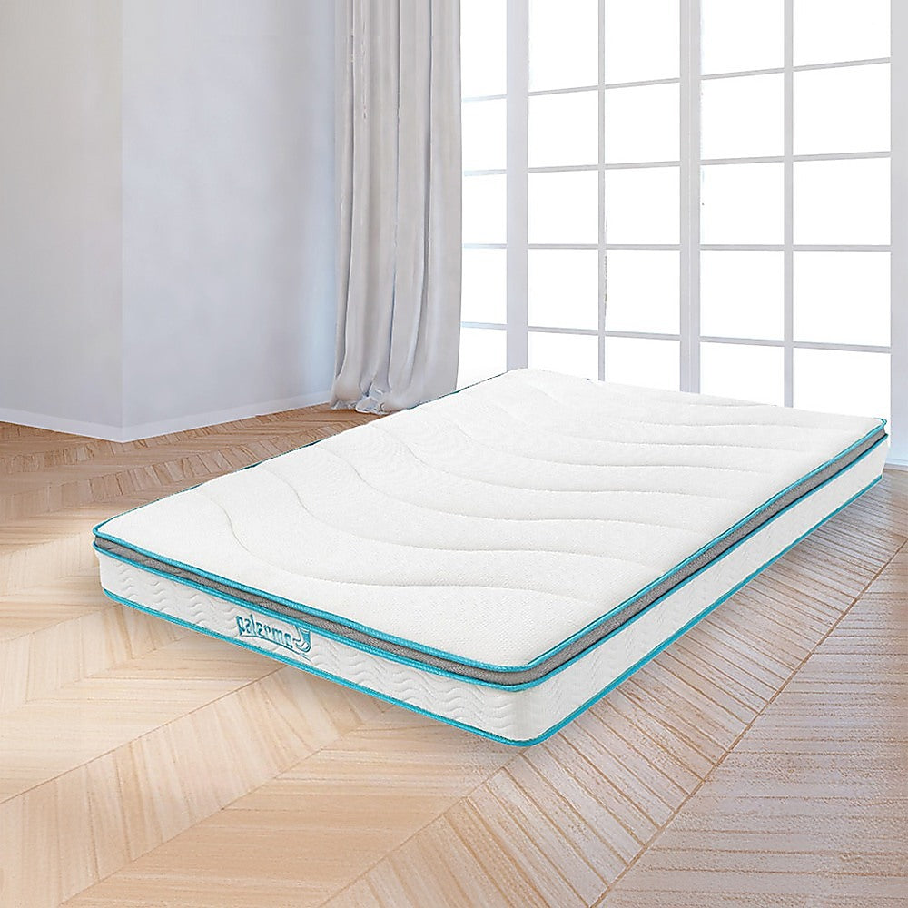 Palermo Queen 20cm Memory Foam and Innerspring Hybrid Mattress