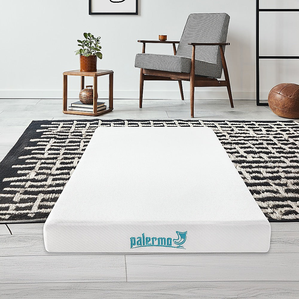 Palermo King Single Mattress Memory Foam Green Tea Infused CertiPUR Approved