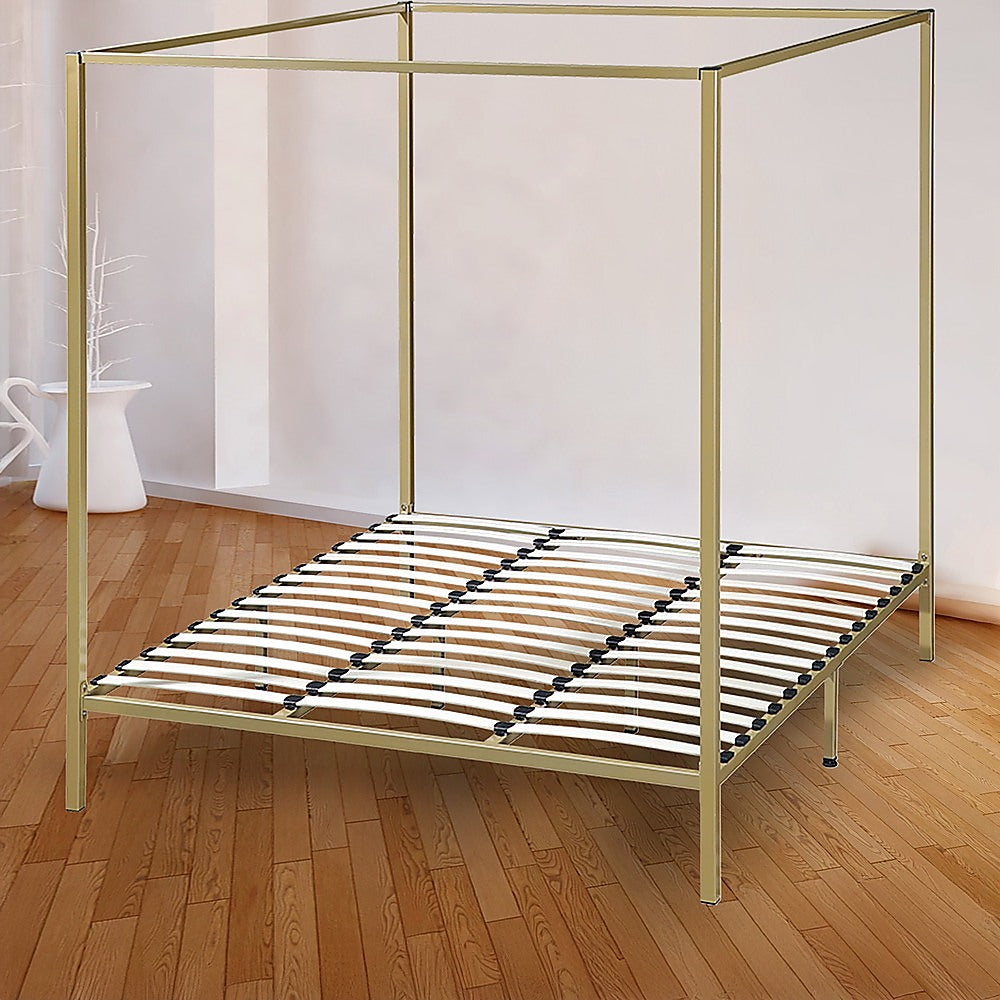 4 Four Poster King Bed Frame