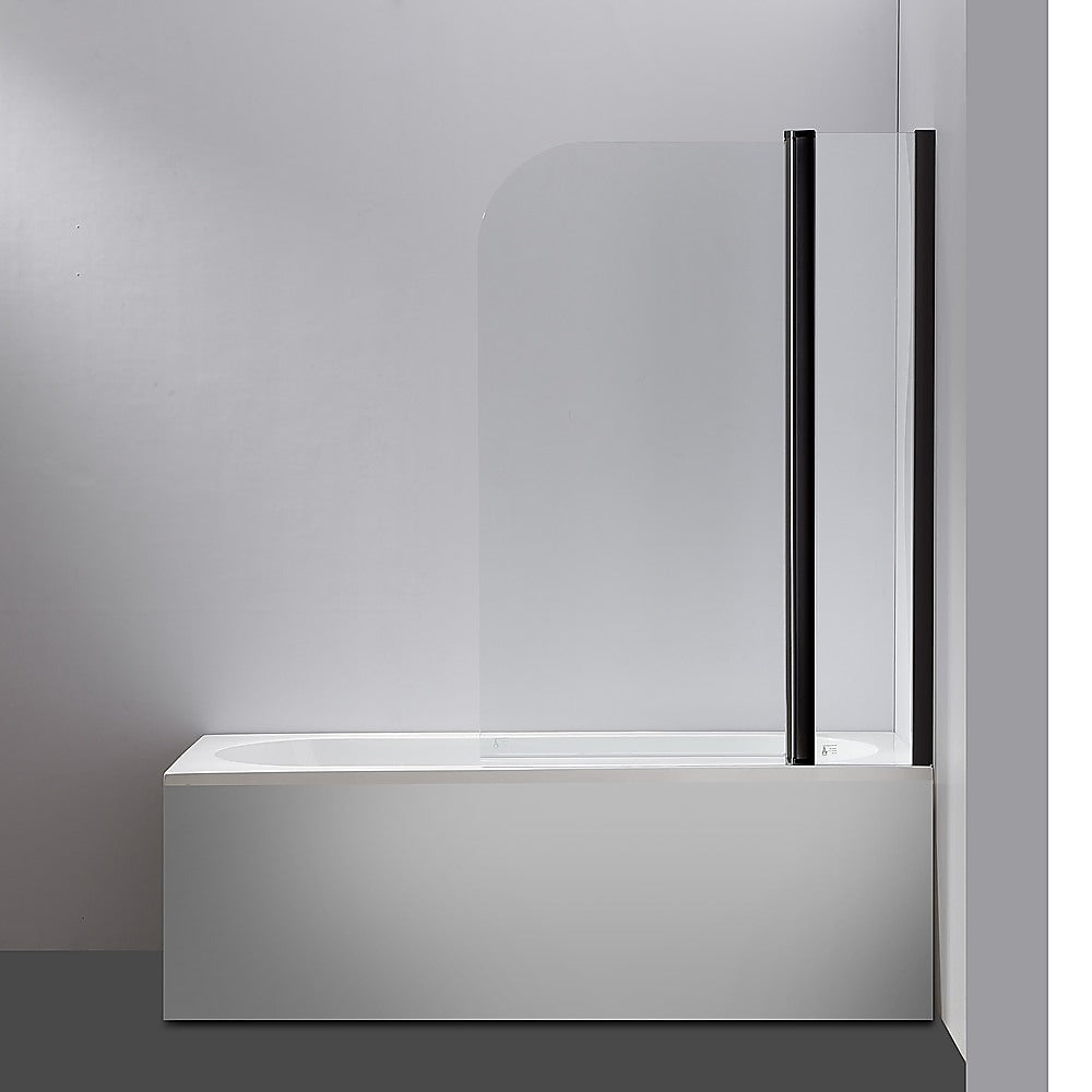 180 Degree Pivot Door 6mm Safety Glass Bath Shower Screen 1200x1400mm By Della Francesca
