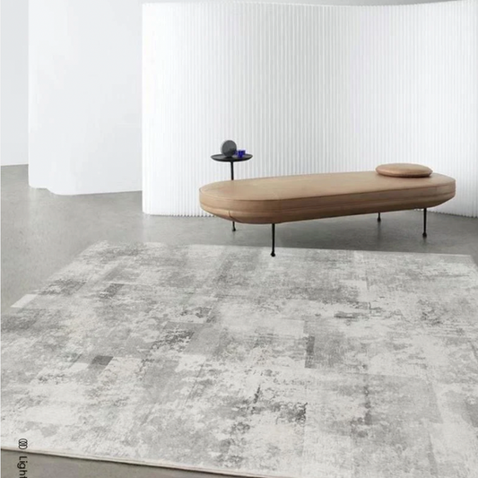 Modern Grey Microfiber Rug 200cm＊300cm