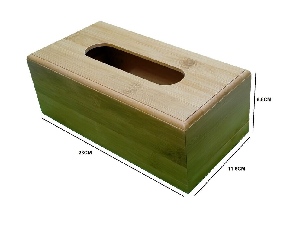 Bamboo Tissue Box