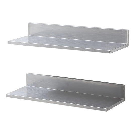 24" x 8.6" Stainless Steel Wall Mounted Shelf Kitchen Restaurant Shelving