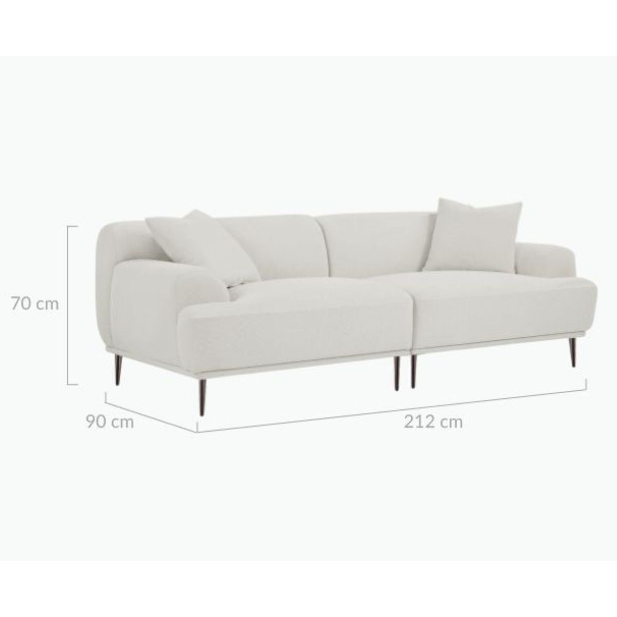 Asher 3 Seater Sofa