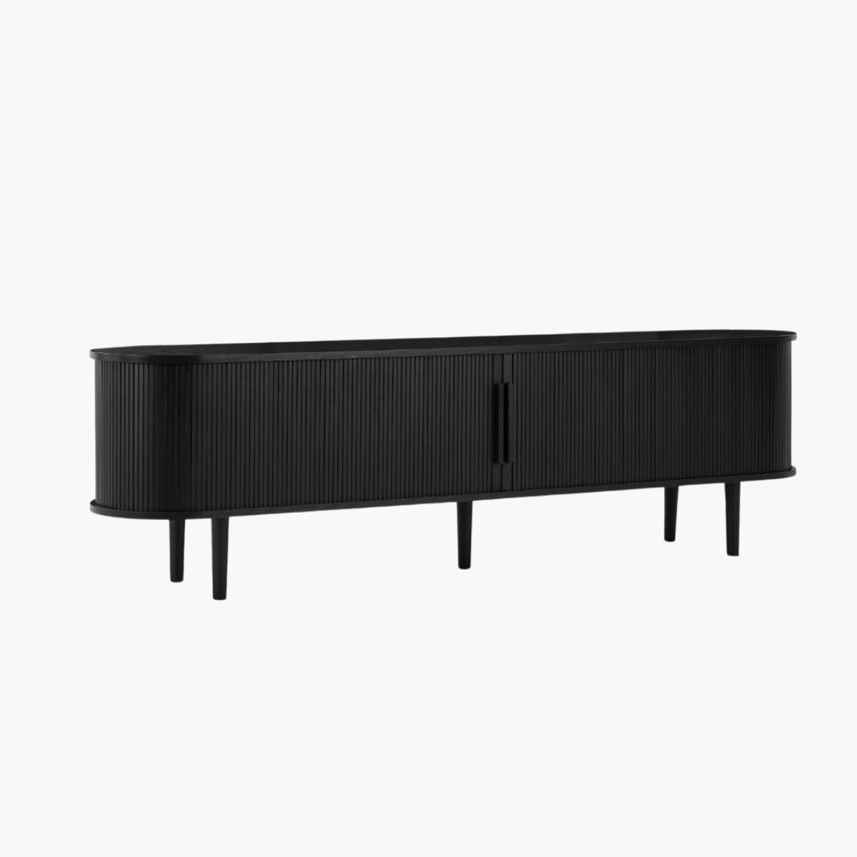 Tate 200cm TV Unit in Black