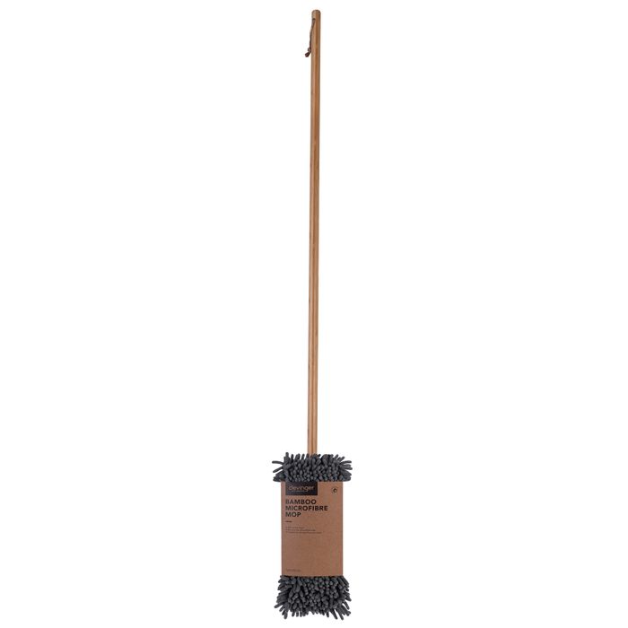 Bamboo Microfibre Mop Indoor Cleaning