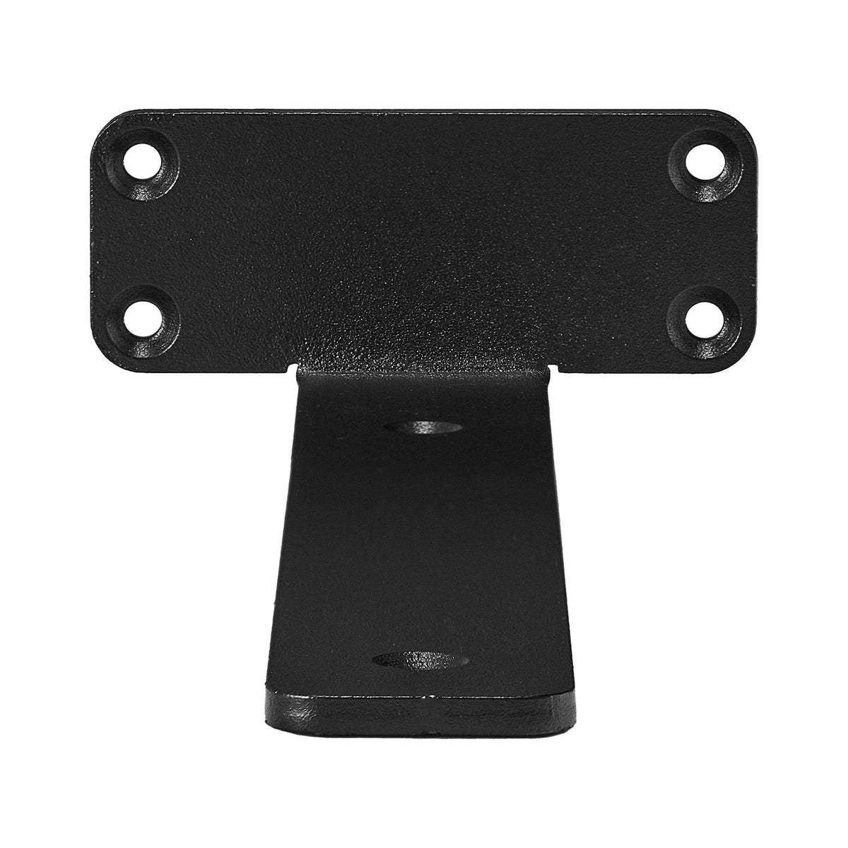 Shelf Bracket, 21cmL x 10cmW x 4.5cmH 6 Pcs, Heavy Duty Floating Shelf Brackets, Brackets for Shelves, 5mm Thick Matte Black L Shelf Bracket,Steel Shelving Brackets with 72.6 kg Load Capacity