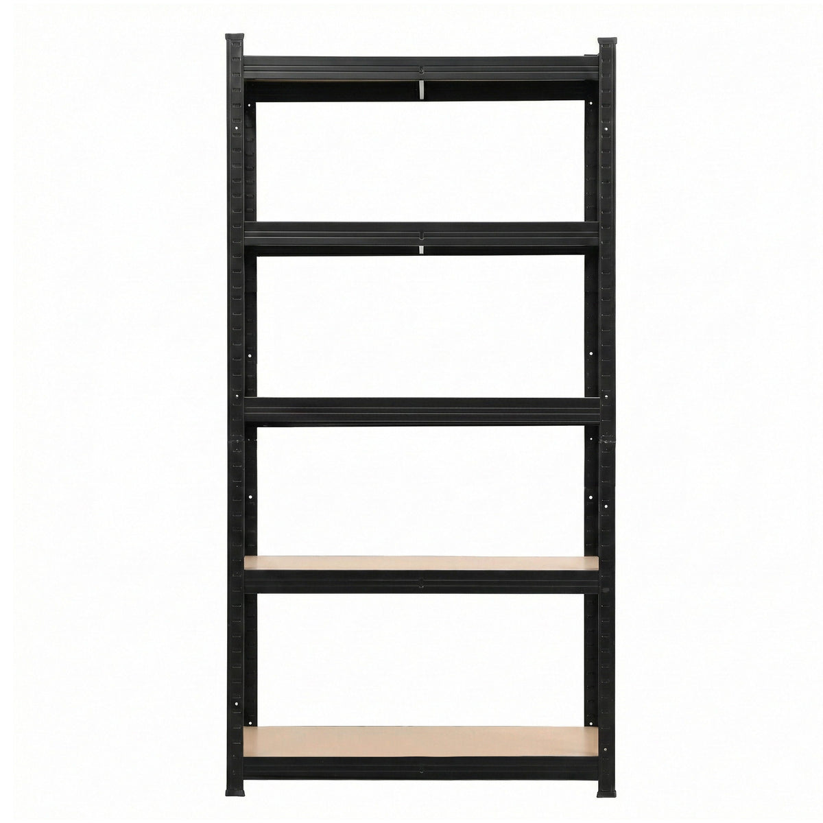Giantz Garage Shelving 1.6X0.8m Warehouse Shelves Storage Rack Pallet Racking Black