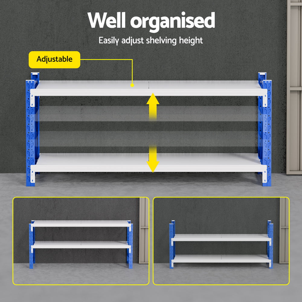 Giantz 2Mx0.9M Warehouse Shelving Garage Rack